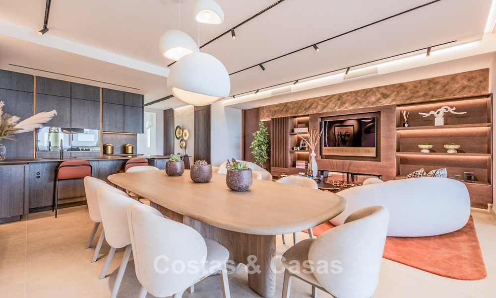 Sophisticated renovated apartment for sale in Las Dunas Park, an exclusive beach resort between Marbella and Estepona 774374