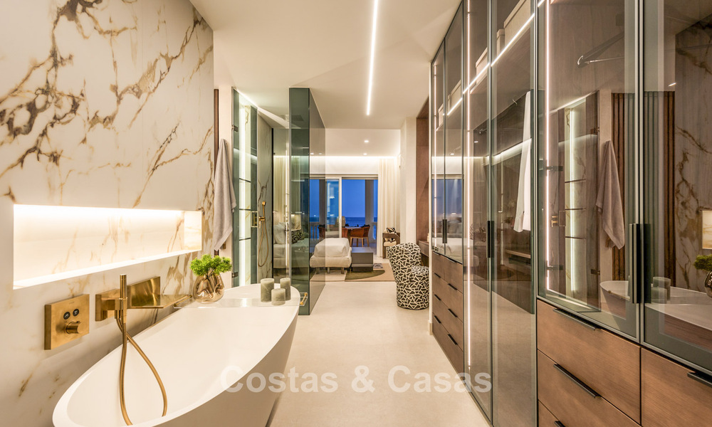 Sophisticated renovated apartment for sale in Las Dunas Park, an exclusive beach resort between Marbella and Estepona 774404