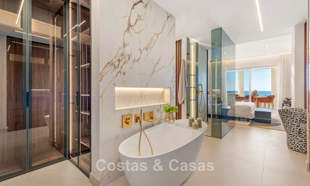 Sophisticated renovated apartment for sale in Las Dunas Park, an exclusive beach resort between Marbella and Estepona 774408