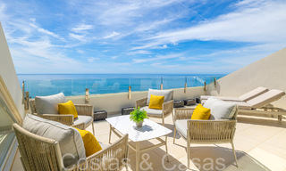 Luxurious, modern, duplex penthouse with panoramic sea views for sale in Benalmadena, Costa del Sol 68007 