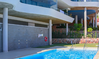 Luxurious, modern, duplex penthouse with panoramic sea views for sale in Benalmadena, Costa del Sol 68020 