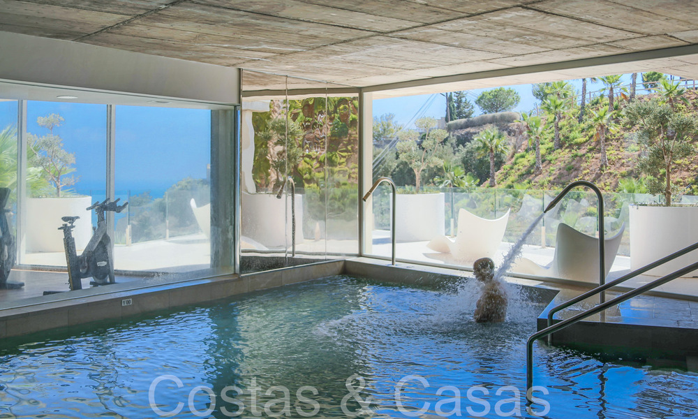 Luxurious, modern, duplex penthouse with panoramic sea views for sale in Benalmadena, Costa del Sol 68028