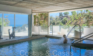 Luxurious, modern, duplex penthouse with panoramic sea views for sale in Benalmadena, Costa del Sol 68028 