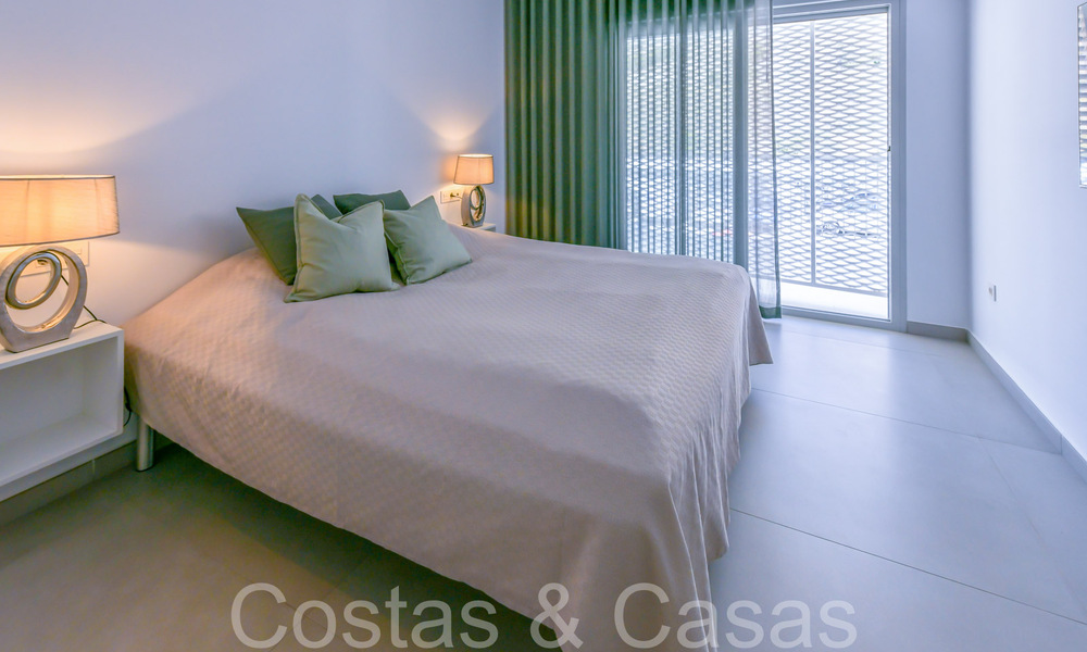 Luxurious, modern, duplex penthouse with panoramic sea views for sale in Benalmadena, Costa del Sol 68042