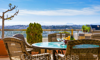 Luxurious apartment for sale with unobstructed, panoramic sea views in Nueva Andalucia, Marbella 68117 