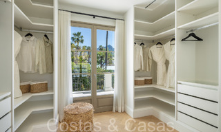 Ready to move luxury villa with contemporary Mediterranean design for sale in a prestigious golf area in Nueva Andalucia, Marbella 68392 