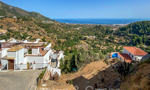 Off-plan villa project with panoramic sea views for sale in the hills of Mijas Pueblo, Costa del Sol 68455