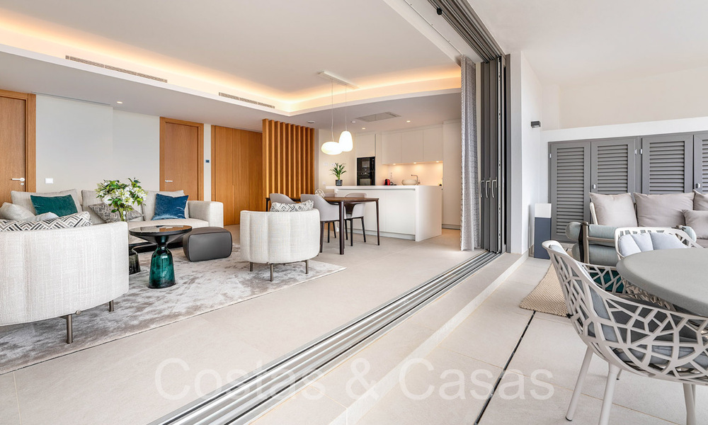 Ready to move in, prestigious apartment with panoramic sea views for sale in Marbella - Benahavis 68581