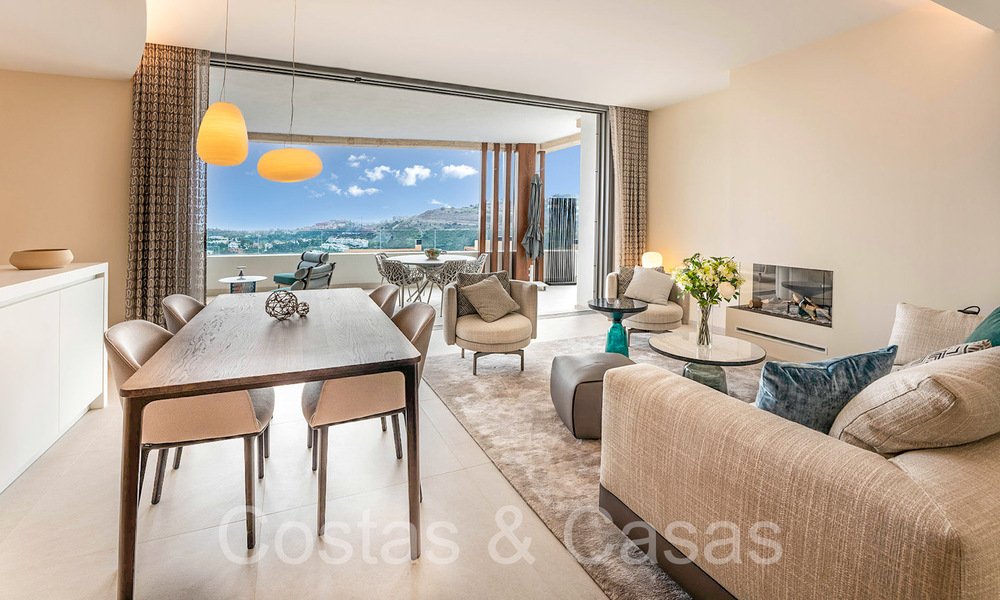 Ready to move in, prestigious apartment with panoramic sea views for sale in Marbella - Benahavis 68594