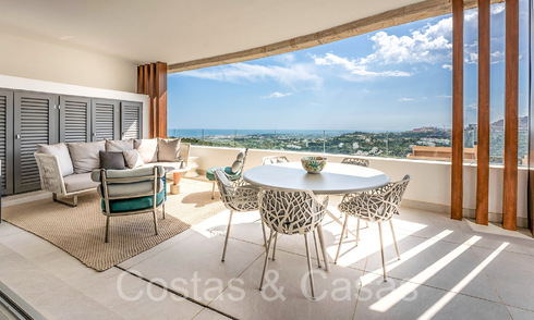 Ready to move in, prestigious apartment with panoramic sea views for sale in Marbella - Benahavis 68600