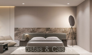 3 Brand new contemporary villas for sale, just steps from the beach of San Pedro, Marbella 68207 