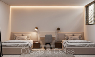 3 Brand new contemporary villas for sale, just steps from the beach of San Pedro, Marbella 68209 