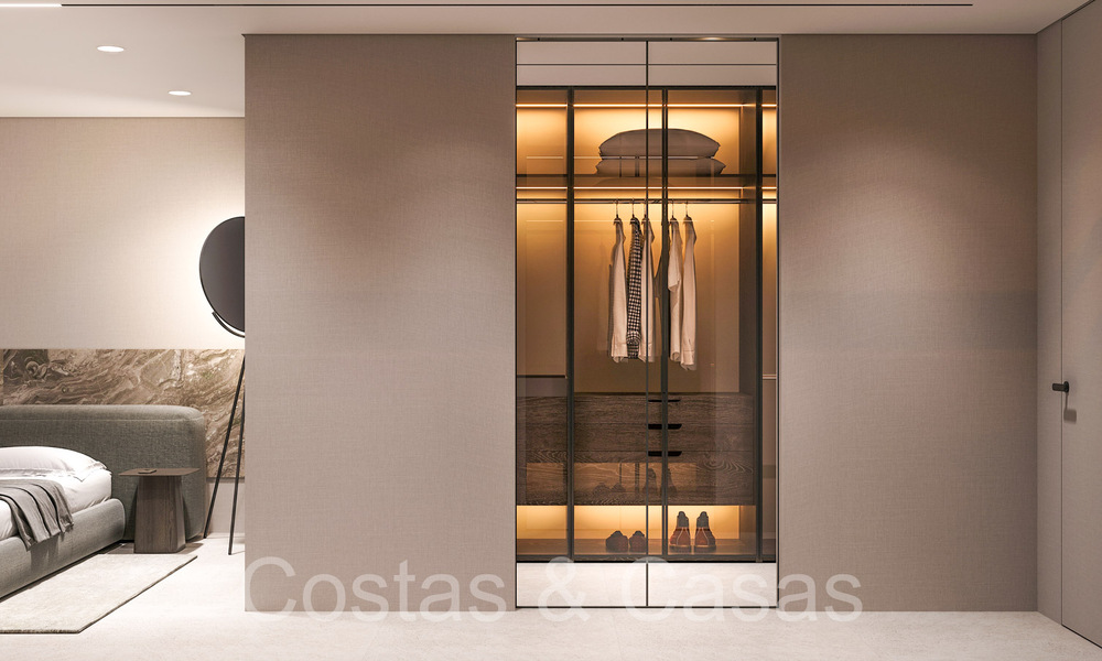 3 Brand new contemporary villas for sale, just steps from the beach of San Pedro, Marbella 68217