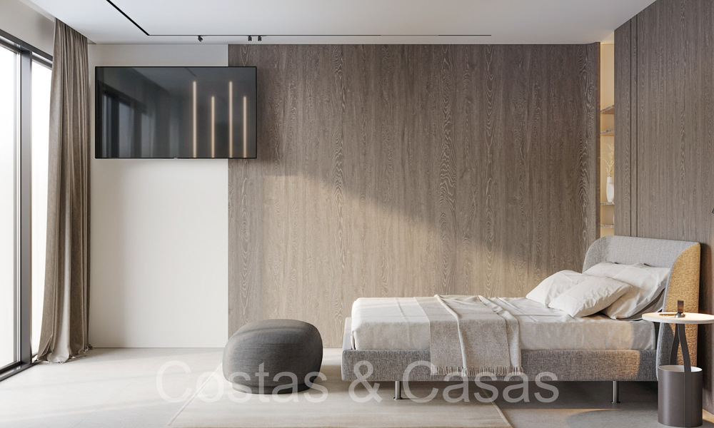 3 Brand new contemporary villas for sale, just steps from the beach of San Pedro, Marbella 68218