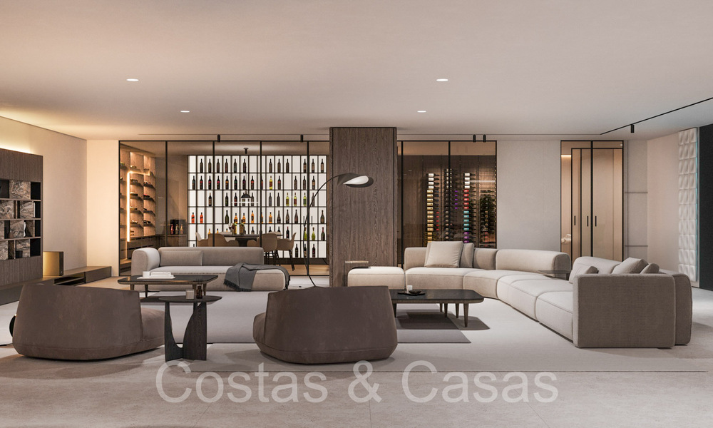 3 Brand new contemporary villas for sale, just steps from the beach of San Pedro, Marbella 68219
