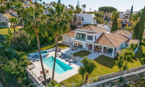 Contemporary renovated luxury villa for sale, frontline golf in Nueva Andalucia, Marbella 68222