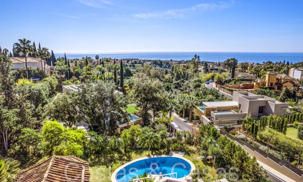 Ready to move in, Andalusian luxury villa for sale, in the prestigious Cascada de Camojan in Marbella 68241