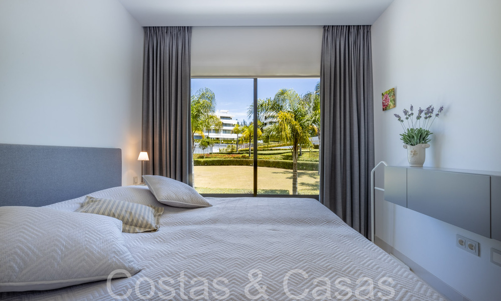 Ready to move in, modern, design apartment for sale near the golf course in the golden triangle of Marbella - Benahavis - Estepona 68784