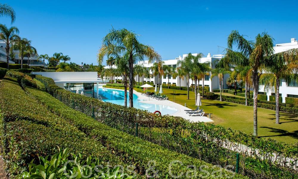 Ready to move in, modern, design apartment for sale near the golf course in the golden triangle of Marbella - Benahavis - Estepona 68823