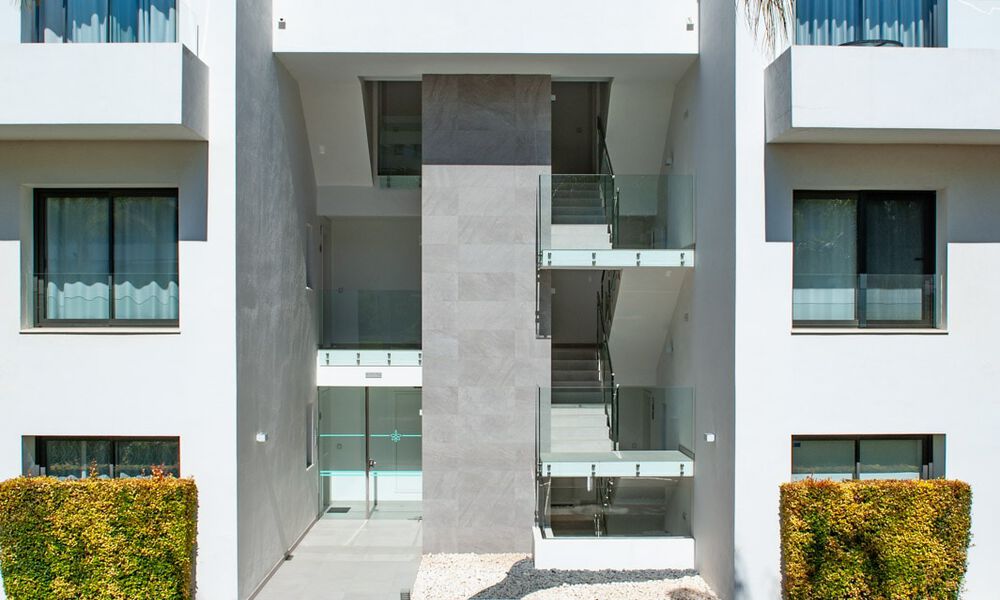 Ready to move in, modern, design apartment for sale near the golf course in the golden triangle of Marbella - Benahavis - Estepona 68825