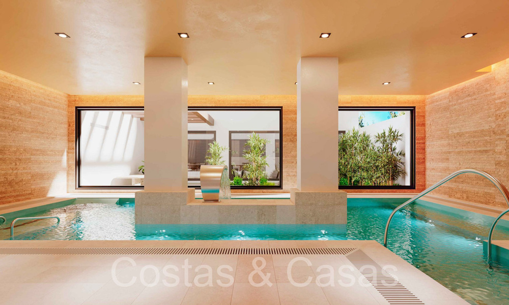 New, contemporary apartments with sea views for sale within walking distance of Estepona centre and the beach 69408