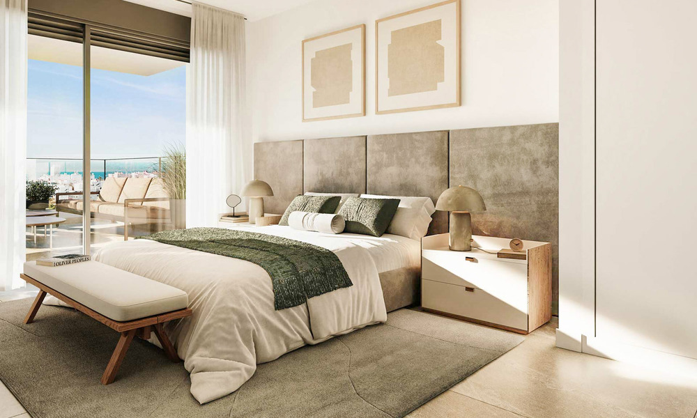 New, contemporary apartments with sea views for sale within walking distance of Estepona centre and the beach 69410