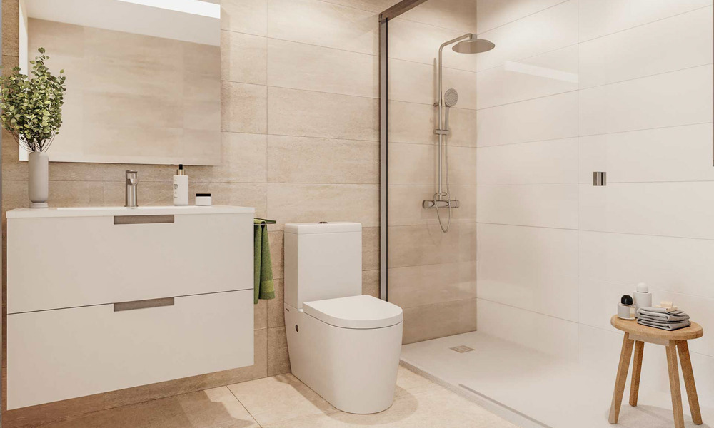 New, contemporary apartments with sea views for sale within walking distance of Estepona centre and the beach 69411