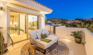 Prime duplex penthouse with panoramic sea views and private plunge pool for sale in Nueva Andalucia, Marbella 69455 