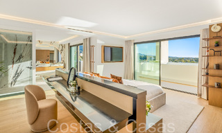 Prime duplex penthouse with panoramic sea views and private plunge pool for sale in Nueva Andalucia, Marbella 69459 