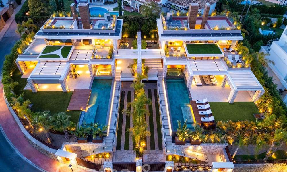 Architectural masterpiece for sale, walking distance to Puerto Banus and the beach in Nueva Andalucia, Marbella 69421