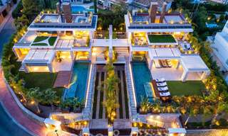 Architectural masterpiece for sale, walking distance to Puerto Banus and the beach in Nueva Andalucia, Marbella 69421 