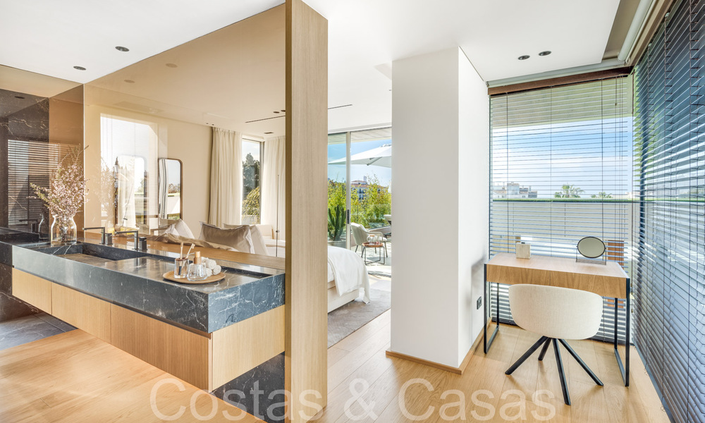 Architectural masterpiece for sale, walking distance to Puerto Banus and the beach in Nueva Andalucia, Marbella 69422