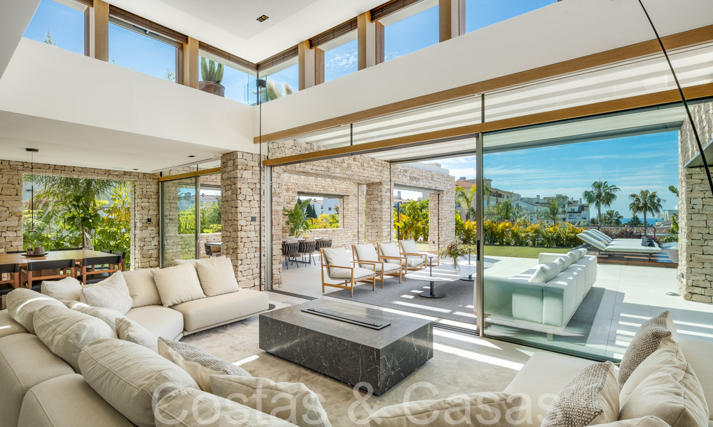 Architectural masterpiece for sale, walking distance to Puerto Banus and the beach in Nueva Andalucia, Marbella 69429