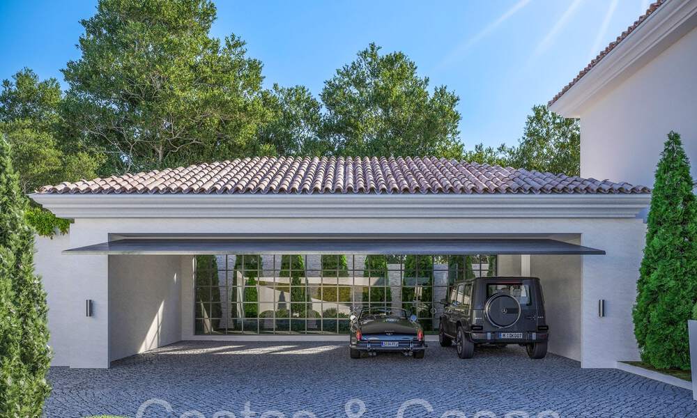 Majestic, classic Andalusian luxury villa for sale in the exclusive Cascada de Camojan in Marbella 69495