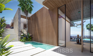 Architectural new build villa for sale, with panoramic sea views in a gated community in Benahavis - Marbella 69528 
