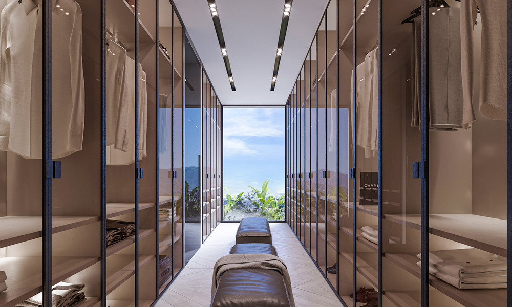 Architectural new build villa for sale, with panoramic sea views in a gated community in Benahavis - Marbella 69537