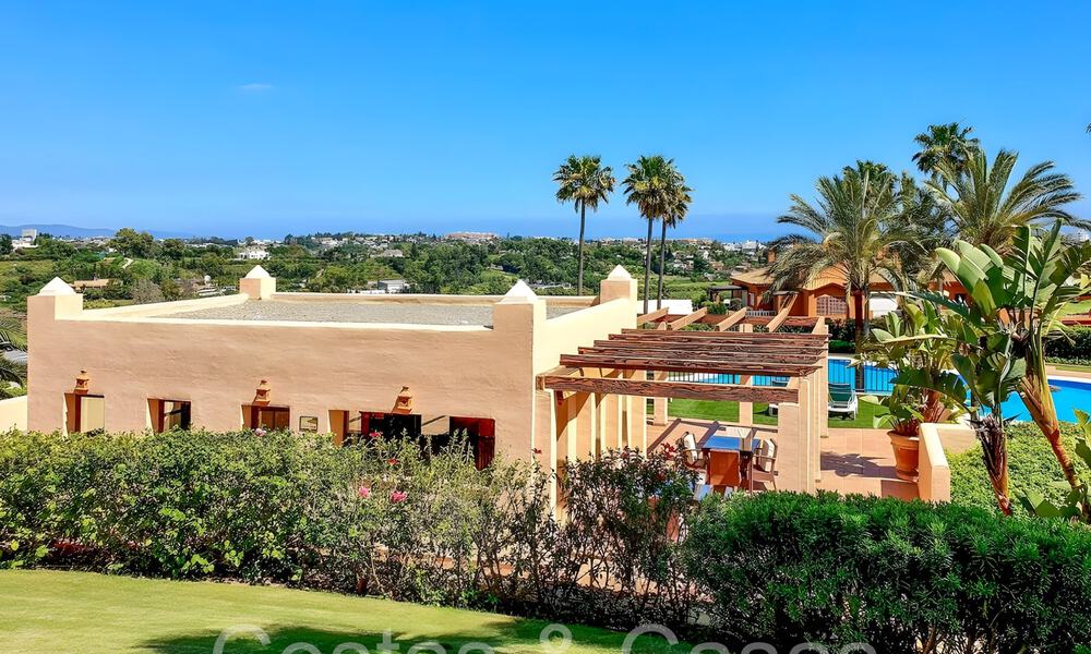 Ready to move in luxury penthouse with magnificent views of the golf course and the Mediterranean Sea for sale in Benahavis - Marbella 69616