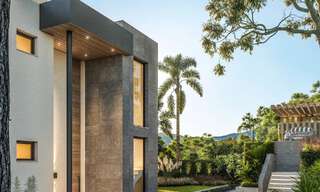 New luxury development with high-end luxury villas for sale in a golf resort in Mijas, Costa del Sol 69657 