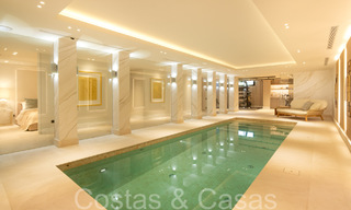 New build villa in a Mediterranean, Provencal style for sale in a gated urbanization in Marbella - Benahavis 69909 