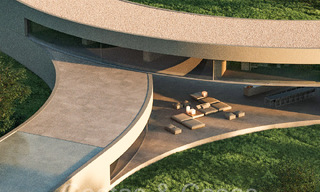 Futuristic designer villa for sale surrounded by nature in the prestigious community of Valderrama in Sotogrande, Costa del Sol 69786 