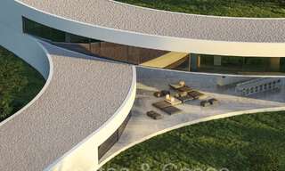 Futuristic designer villa for sale surrounded by nature in the prestigious community of Valderrama in Sotogrande, Costa del Sol 69788 