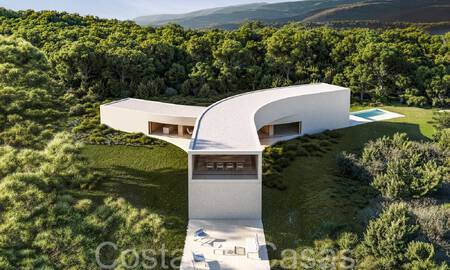 Futuristic designer villa for sale surrounded by nature in the prestigious community of Valderrama in Sotogrande, Costa del Sol 69789