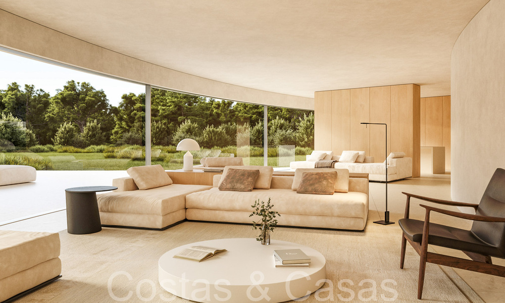 Futuristic designer villa for sale surrounded by nature in the prestigious community of Valderrama in Sotogrande, Costa del Sol 69790
