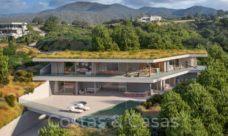 Modernist new build villa with sustainable concept for sale in the hills of Benahavis - Marbella 70083 