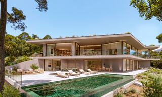 Modernist new build villa with sustainable concept for sale in the hills of Benahavis - Marbella 775495 