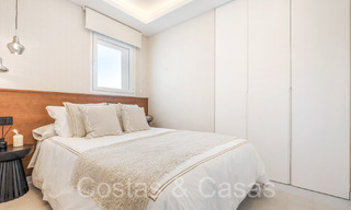 Luxuriously renovated apartment with golf and sea views for sale, adjacent to a premier golf course in La Quinta, Benahavis - Marbella 69920 
