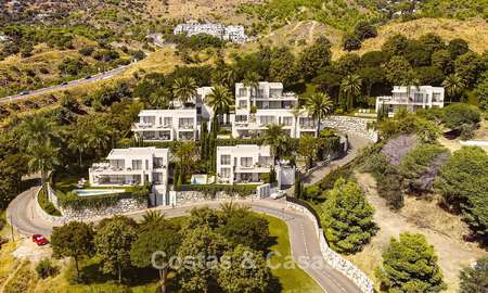 7 advanced new build villas with panoramic sea views for sale in the hills of Mijas Pueblo, Costa del Sol 787740