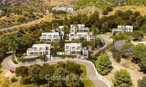 7 advanced new build villas with panoramic sea views for sale in the hills of Mijas Pueblo, Costa del Sol 787740