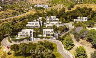 7 advanced new build villas with panoramic sea views for sale in the hills of Mijas Pueblo, Costa del Sol 787740 