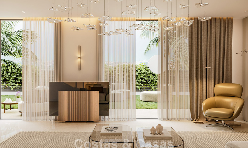 7 advanced new build villas with panoramic sea views for sale in the hills of Mijas Pueblo, Costa del Sol 787767